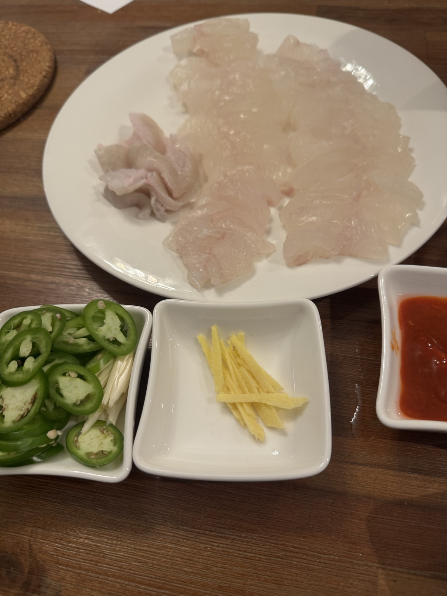 육회 한접시